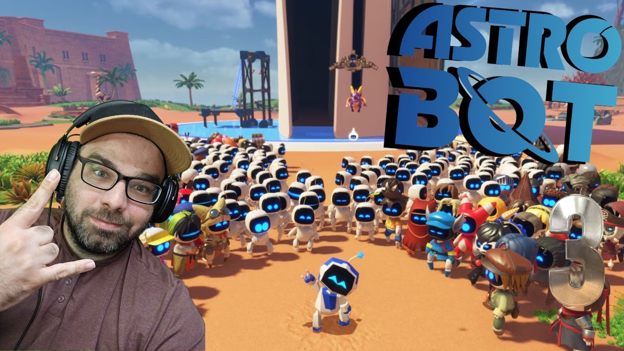 Playing Astro Bot!! I love this game!! Stream 3