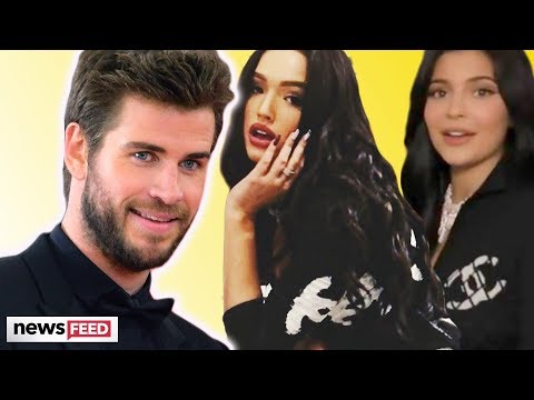 Liam Hemsworth's New GF TROLLS Kylie Jenner For Halloween!