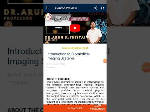 💥WEEK 11💥🔥100%🔥INTRODUCTION TO BIOMEDICAL IMAGING SYSTEMS ASSIGNMENT SOLUTION💥💥