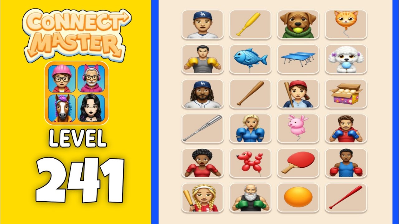 Connect Master level 241 solution - YouTube