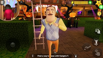 Scary Teacher 3D - New Levels Update New Chapter Miss T and Hello Neighbor Android Gameplay