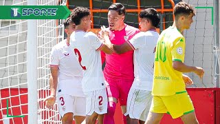 RESUMEN | Sevilla FC 2-0 Deportivo la Coruña | Copa de Campeones Juvenil