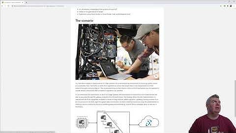 Running through the "Set up an IoT Edge Gateway" MS Docs Module - Pat 1