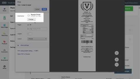 Printing with Vend on the Epson TM-T88V on a Windows PC | Vend U