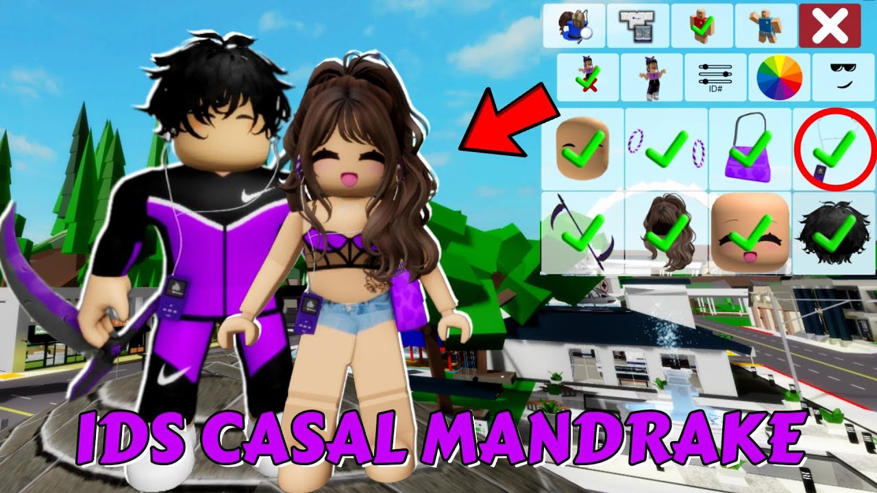 cabelo mandrake no roblox｜Pesquisa do TikTok