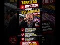 🚨 Zapatero IMPUTADO; estalla el escándalo Plus Ultra #shorts