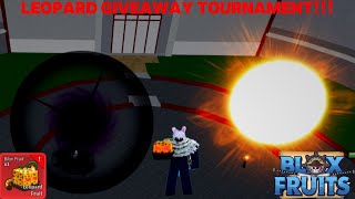 BLOX FRUITS PVP TOURNAMENT FOR LEOPARD *LIVE*