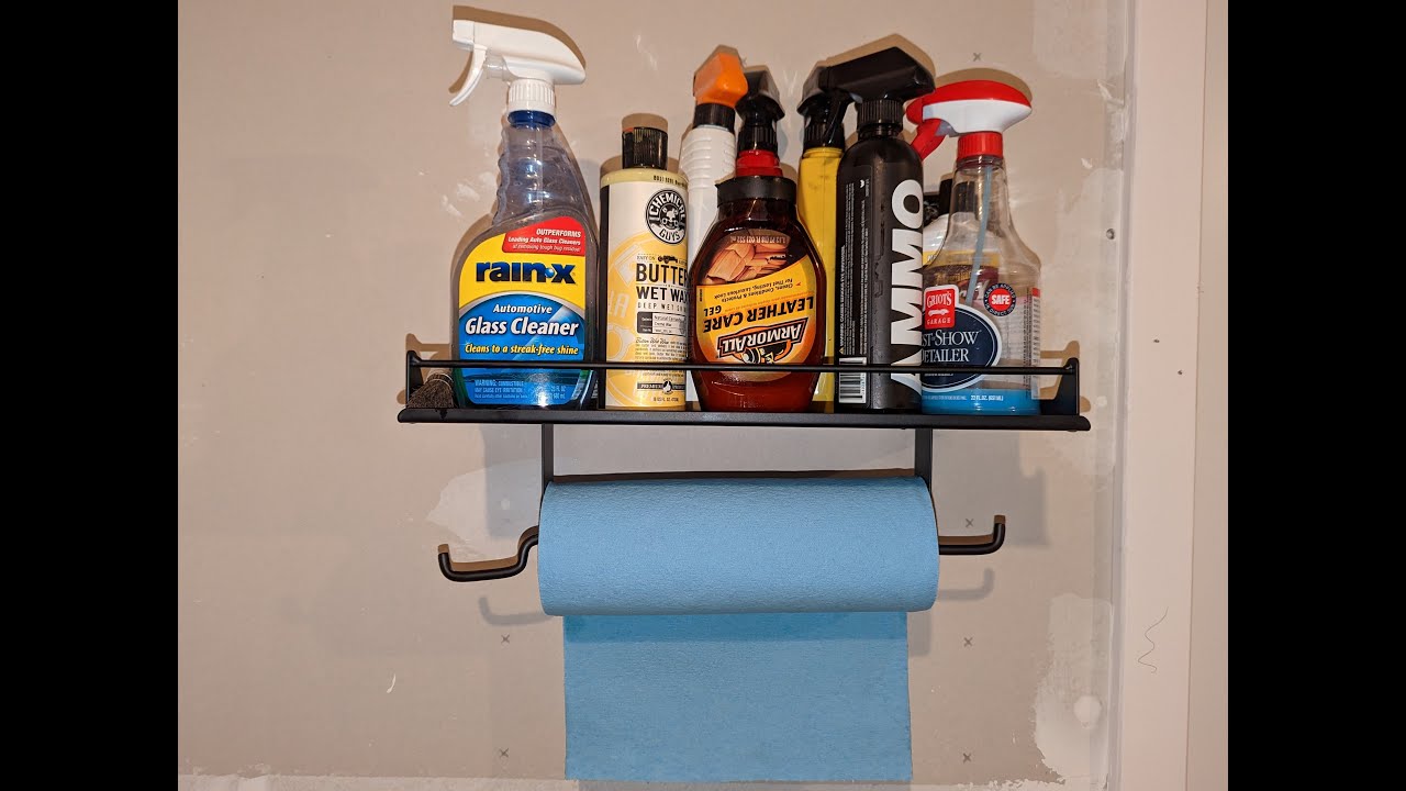 Store Your Board E Series Paper Towel Holder (Garage Shelf) YouTube