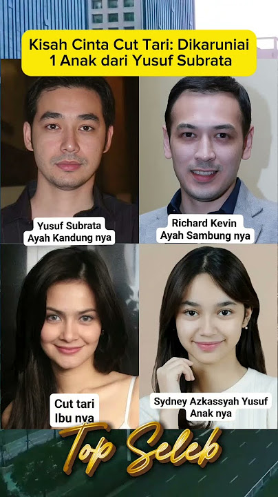 kisah cinta cut tari, punya 1 anak dari yusuf subrata #shortsfeed #shortsvideo #fypシ゚viral #viral