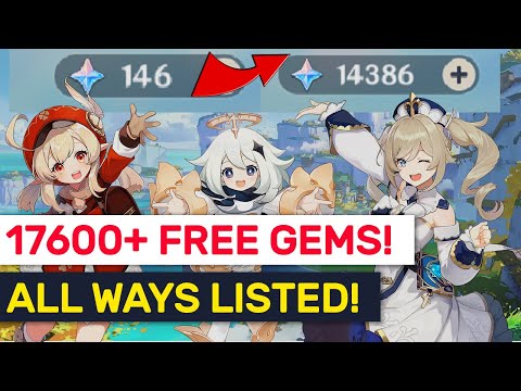 How To Get 17600+ Primogems As F2P! Ways & Methods Listed! | Genshin Impact
