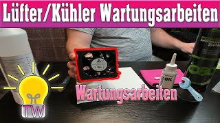 Lüfter/Kühler - Wartungsarbeiten | TW37