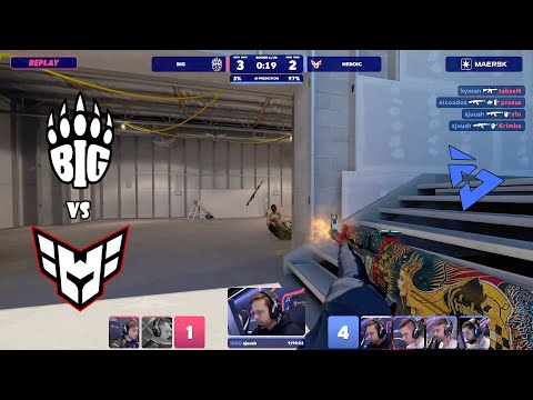 ELIMINATION MATCH! BIG vs HEROIC  - HIGHLIGHTS - BLAST Premier Spring CS:2 2024.