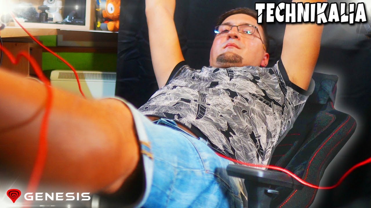 Fotel gamingowy Nitro 890 💗 Wygodny fotel od Genesis 💗 Technikalia ◽ PL