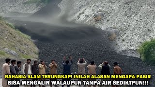 Seperti Sungai Hidup‼️Ternyata Pasir Bisa Bergerak dan Mengalir Layaknya Air, Begini Faktanya..