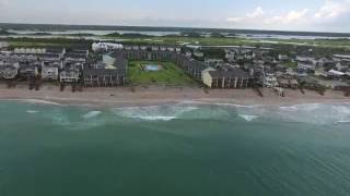 Drone Flyover Topsail Island