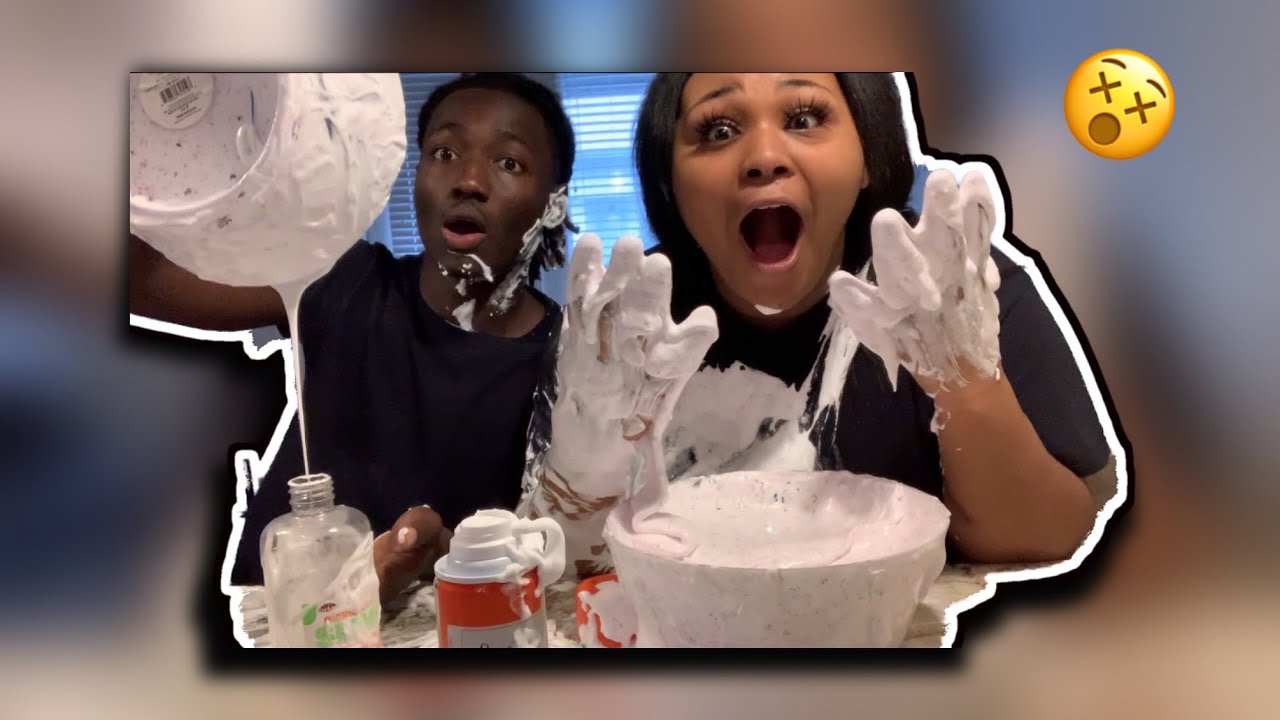 Couples slime challenge(FAIL!!)😡