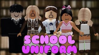 AESTHETIC ROBLOX SCHOOL UNIFORMS! *CODES*