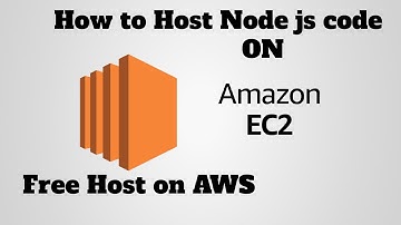 Deploy node js App/code on Aws  ec2 | How to host/deploy node js code on aws