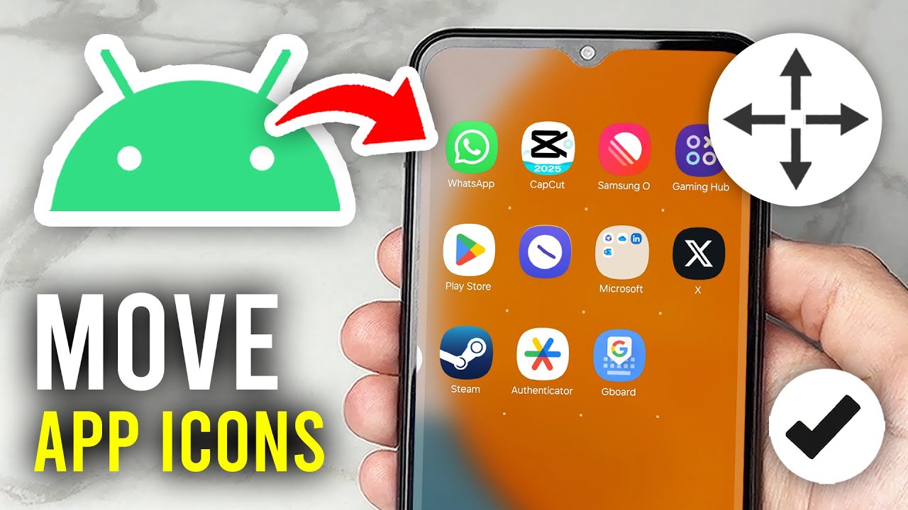 How To Move App Icons On Android Full Guide YouTube