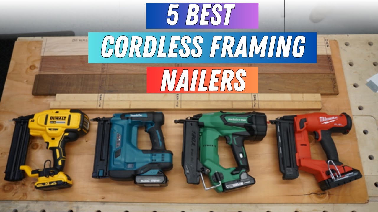 ▶️ TOP 5 Best Battery Powered Framing Nailers 2025 ⚡ Cordless Power & Precision