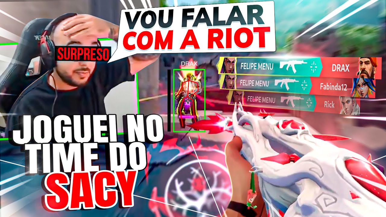 O dia que cai com o sacy no time (de uma maneira diferente 😂)