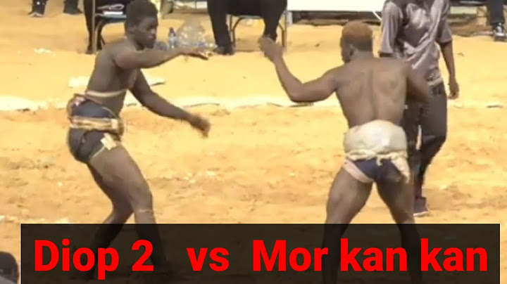 intégralité combat Diop 2 vs Mor kan kan