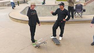 GRAND FINALS: Micky Papa vs Jeff DeChesare - Competitive Flatground Skateboarding Season 3 screenshot 5