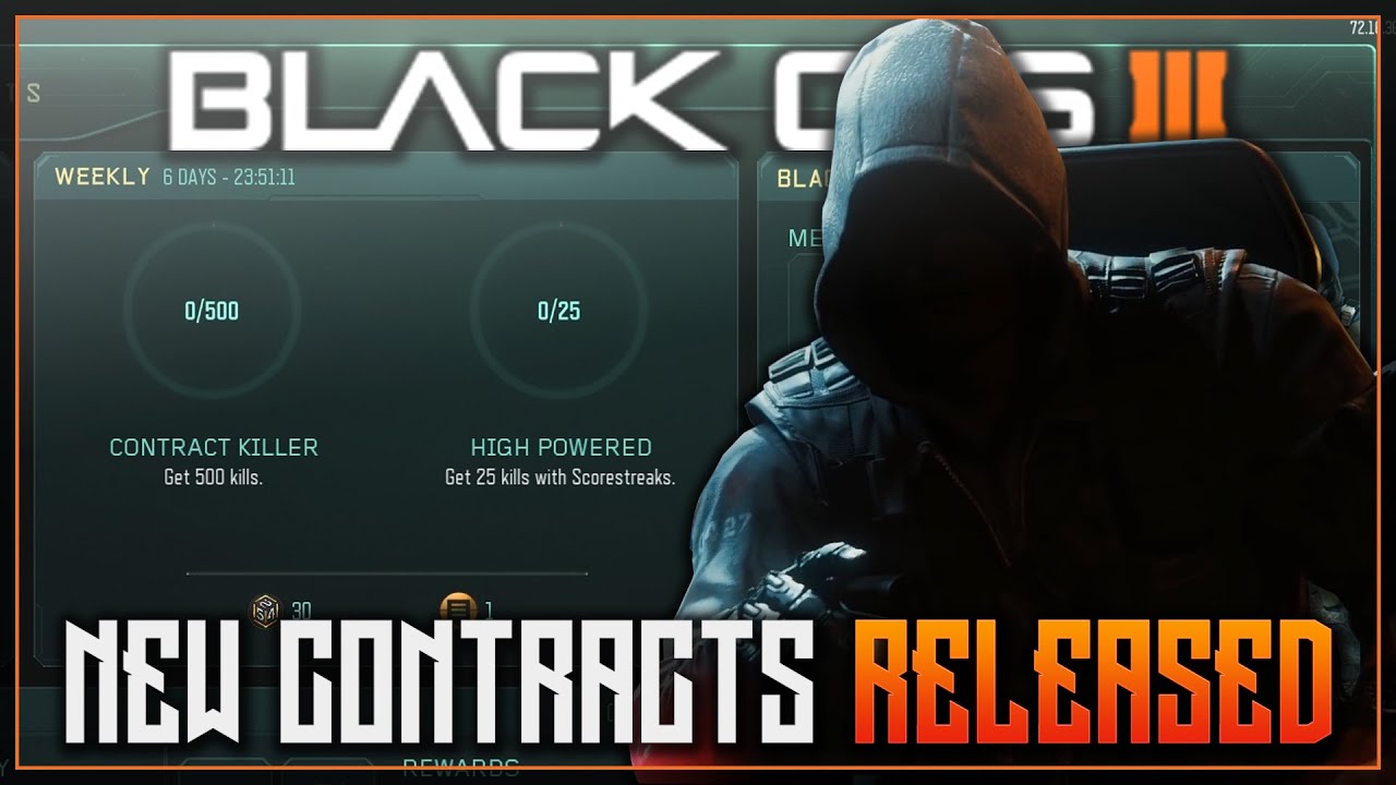 THIS WEEK'S EASY BLACKJACK CONTRACT - New Weekly Contracts Released - Complete It Fast! - COD BO3