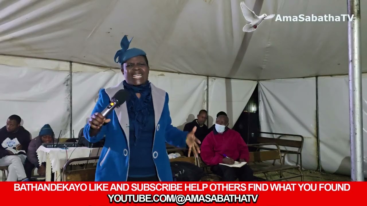 Mrs D Nyatanga   Day 5 New Luveve Mdamburi Shopping Center Jesu Lithemba Lethu Campaign