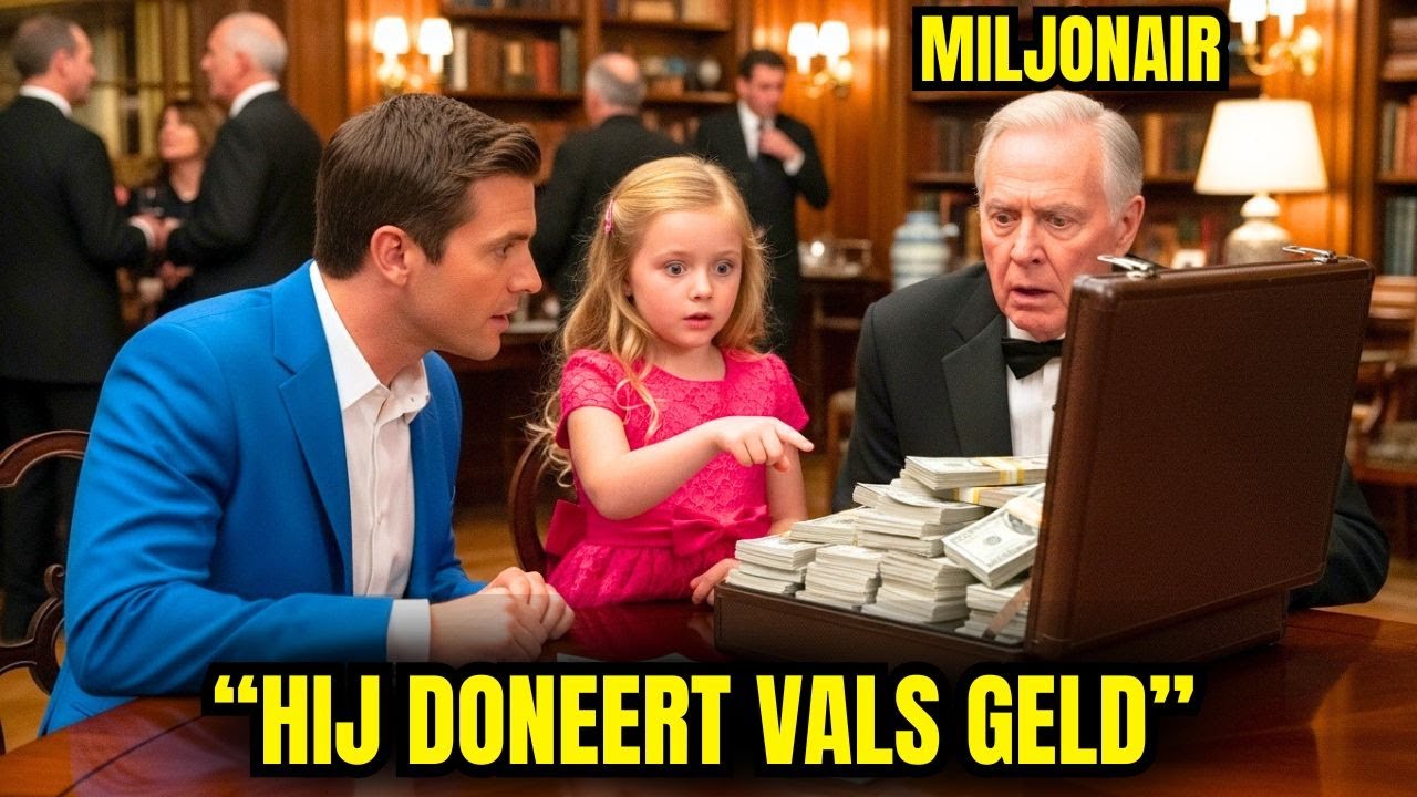 DE DOCHTER VAN DE HUISHOUDSTER WAARSCHUWT DE MILJONAIR: 