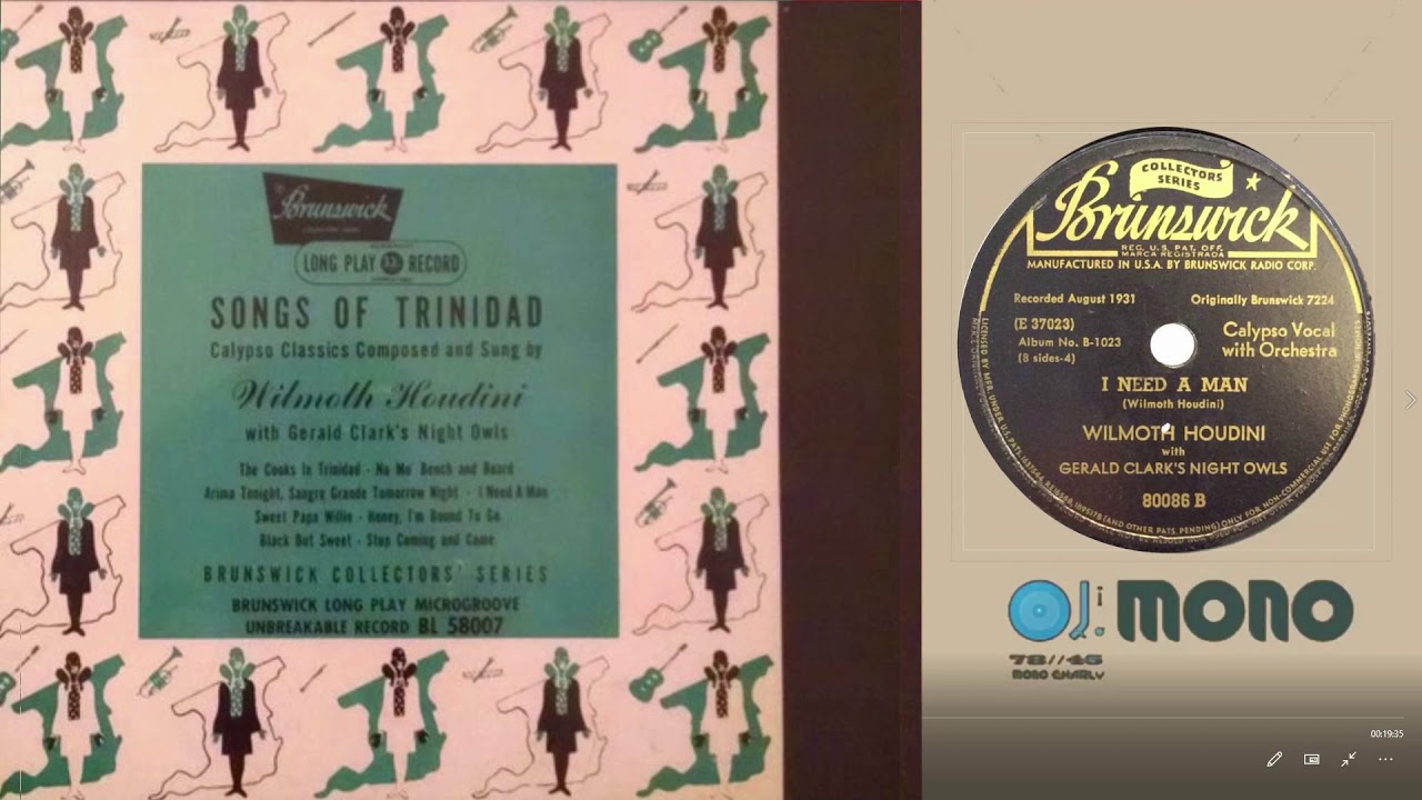 WILMOTH HOUDINI - 78 RPMs II