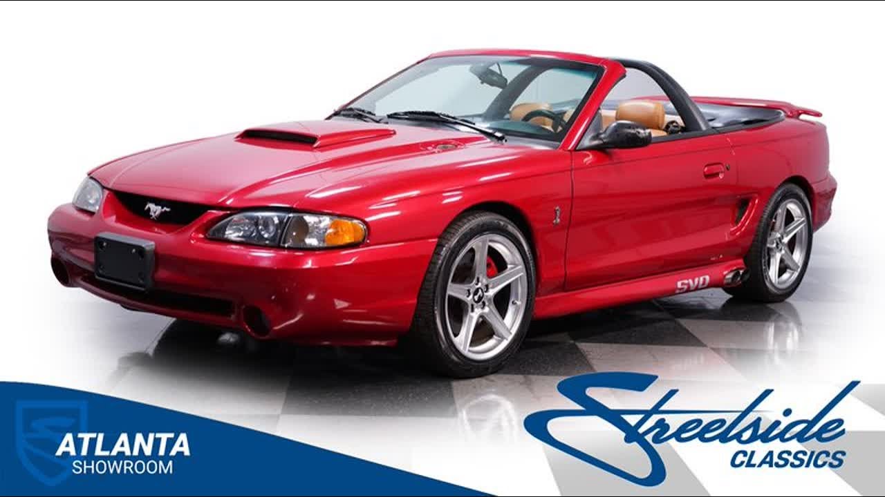 1994 Ford Mustang Cobra Pace Car Convertible Tribute 8790-ATL for