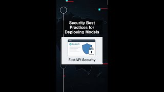 Security Best Practices for Deploying Models #ai #artificialintelligence #machinelearning #aiagent