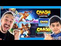 ЯРИК И ПАПА РОБ ИГРАЮТ В CRASH BANDICOOT