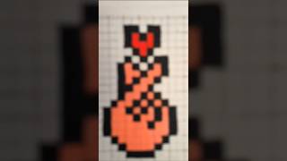 Cute Heart Pixel Art | #pixelart #trending #art #fyp #pixel #youtubeshorts #pixelheart #painting