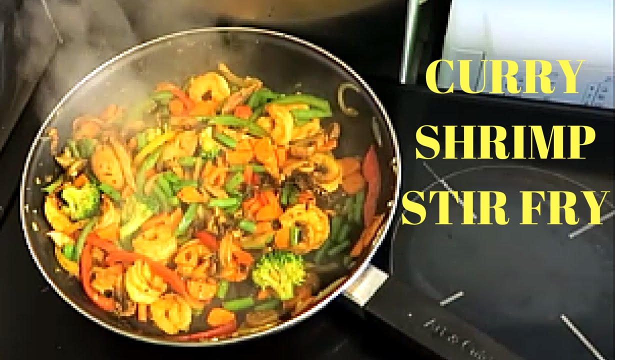 MEL'S KITCHENCURRY SHRIMP STIR FRY YouTube