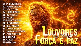 100 Louvores que Trazem Força e Paz - Top Gospel 2026 | H...
