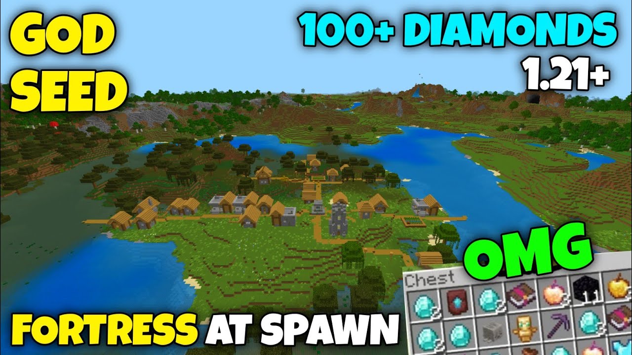 Minecraft 1.21 Bedrock Seed – 4 Blacksmith Villages in One World - YouTube