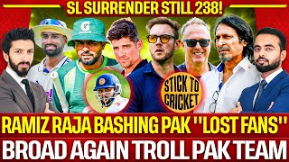Ramiz Raja Bashing Pak Team in Front of Vaughan & Cook | Broad Again Mock Pak | Ind Thrash SL 