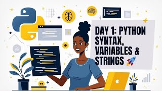 Python Beginner Series – Day 1: Syntax, Variables & Strings