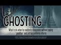 GHOSTING! Why Men GHOST & What it Means When They Come Back
