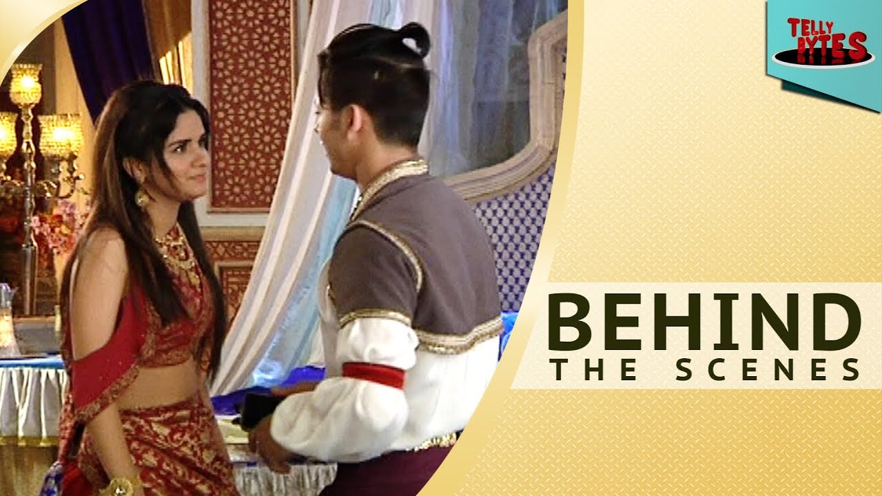 Behind the scenes From the sets of Aladdin Naam Toh Suna Hoga