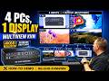 Control 4 Computers with One Screen | BG-UHD-KVM41MV 4K Multiview KVM
