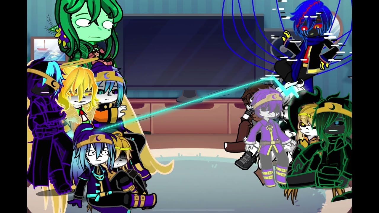 OG）Sans au's React to SwapDream Nightmare〔SD Nightmare x OG
