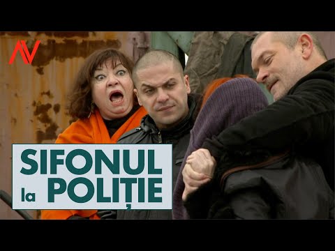 Sifonul la POLITIE!....Augustin Viziru in rolul lui ROBI din serialul Ingeri Pierduti (showreel)