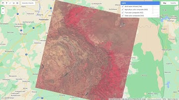 Google Earth Engine (GGE) Band combinations