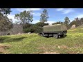 Army truck Australian International Mk3/4 test run after 3years