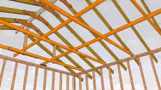 Example of Two-Car Garage Framing – Home-Building Design http://www.homebuildingandrepairs.com/garages/index.html Click on this link for more videos on framing, building design and