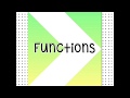 Understanding Functions