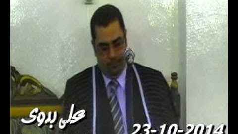 رااائعة - الشيخ أنور الشحات - سورة النبأ (23/10/2014)
